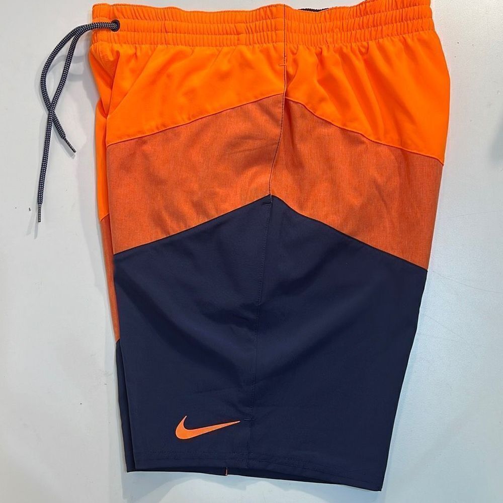 Nike Swim Men's Color Surge 9” Volley Swim Trunks-NESSC521-822 NEW-Mens Small